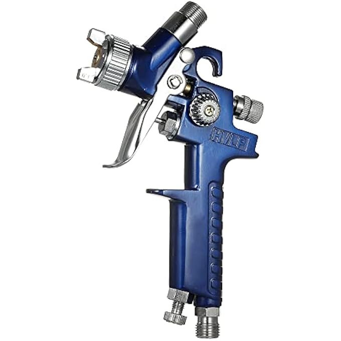 Sata 1.0MM MINI HVLP AIR SPRAYER AIRBRUSH KIT TOUCH-UP PAINT SPRAYING TOOL GRAVITY-FEED AIR BRUSH SET AUTO CAR PAINTING FOR SPOT REPAIRING - Image 3